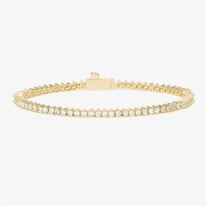 Melinda Maria Gold “Baby Not Your Basic Tennis Bracelet”